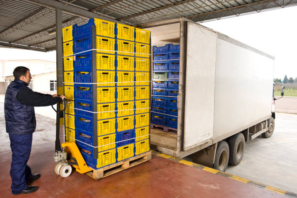 Shipping Truck Produce